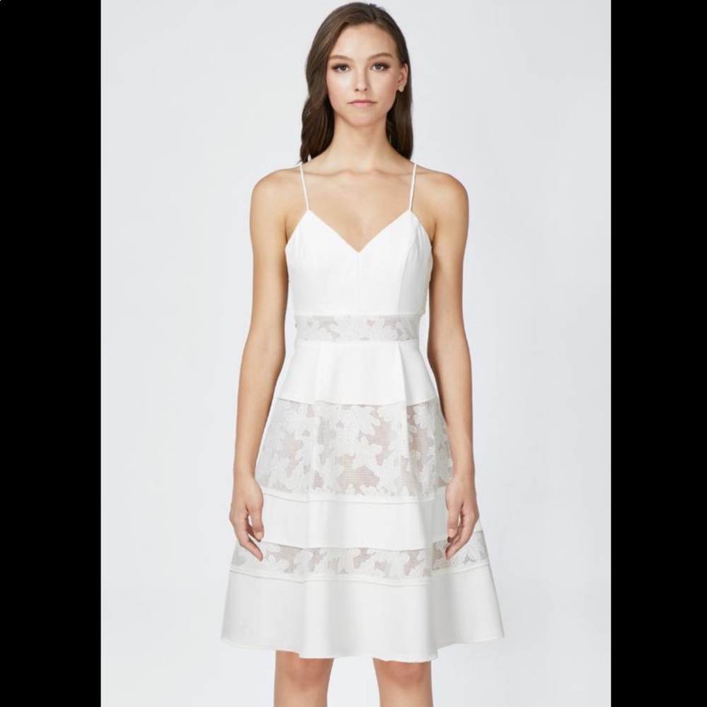 Adelyn Rae Elyse Fit and Flare Dress